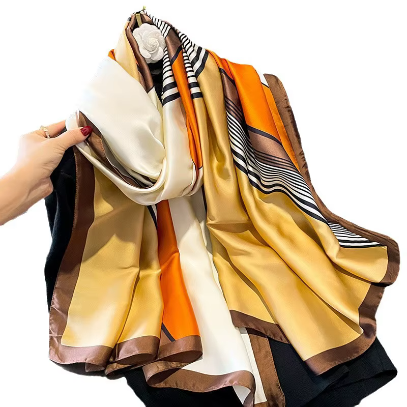 Foulard en soie de haute qualité pour femmes