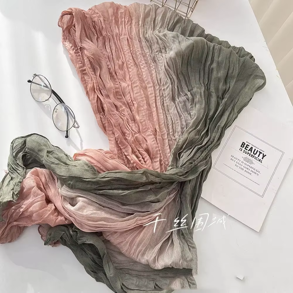 VREOVOR – écharpe à changement progressif gris pour hommes et femmes