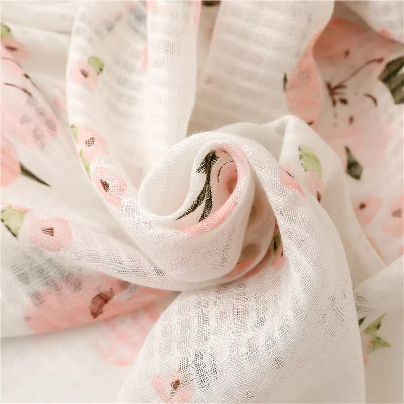 Écharpe en coton de marque de luxe pour femme