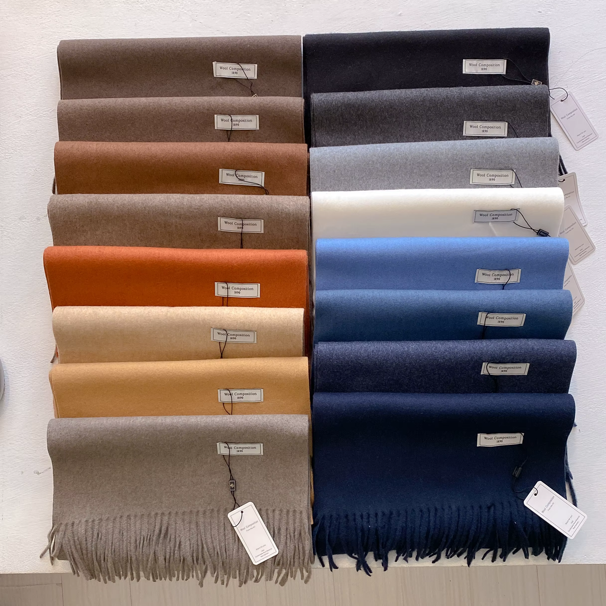 Nouveau 26 couleurs hiver écharpe pour femmes longues chaudes cachemire foulards Hijab solide dame châle enveloppement