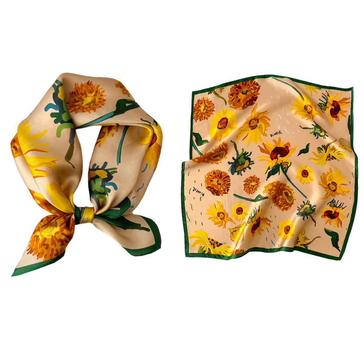 Foulard de Luxe en Forme de Mûrier pour Femme