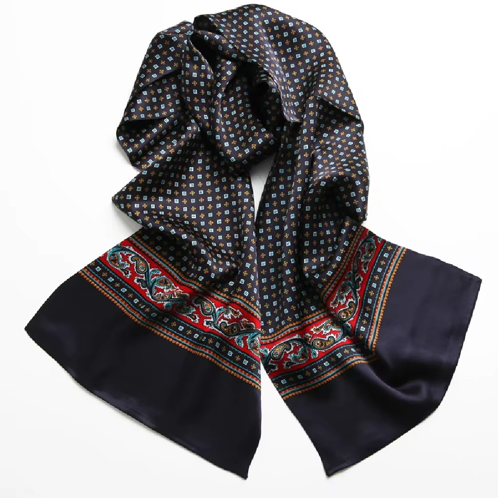 Écharpe double couche Mulberry Injplanchers f pour hommes