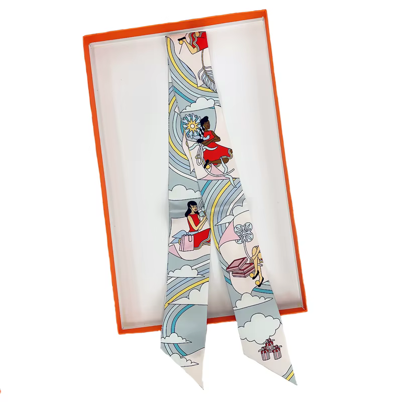 Foulard en soie de mûrier pour femmes