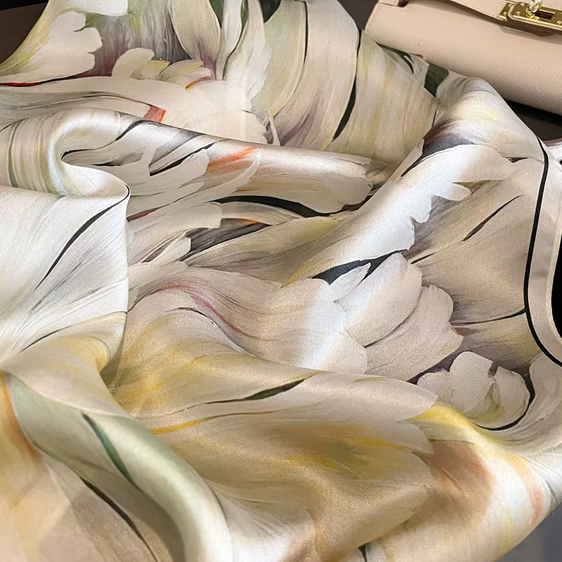 Foulard de Luxe en Forme de Mûrier pour Femme