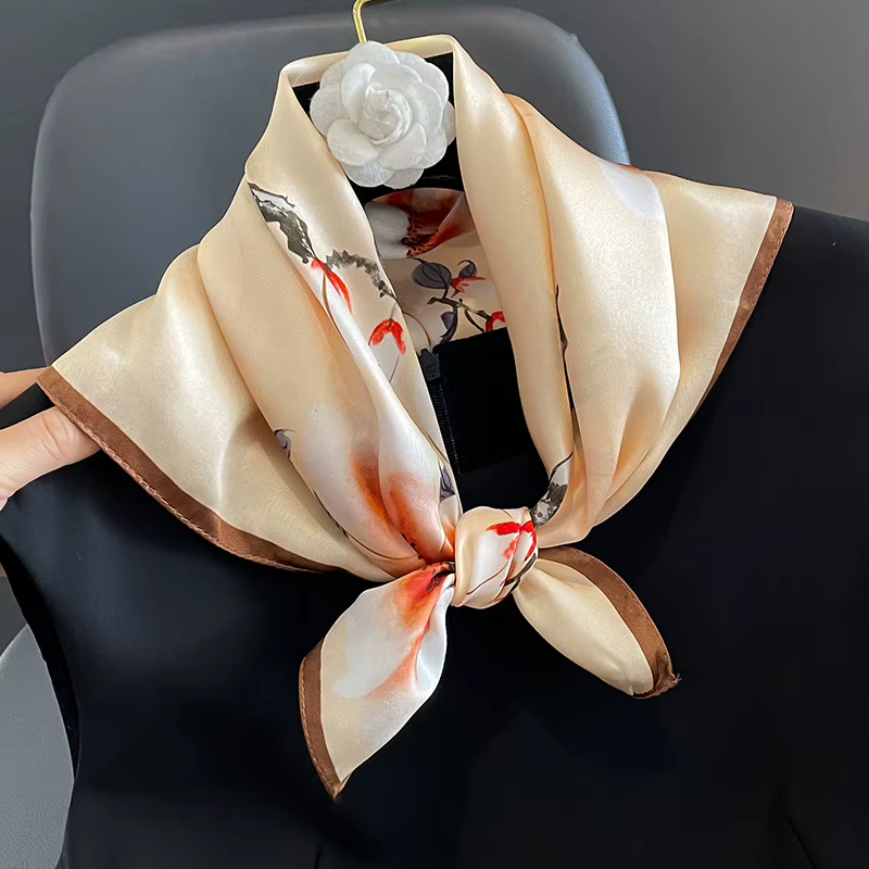 Petit Foulard de Mûrier à la Mode pour Femme