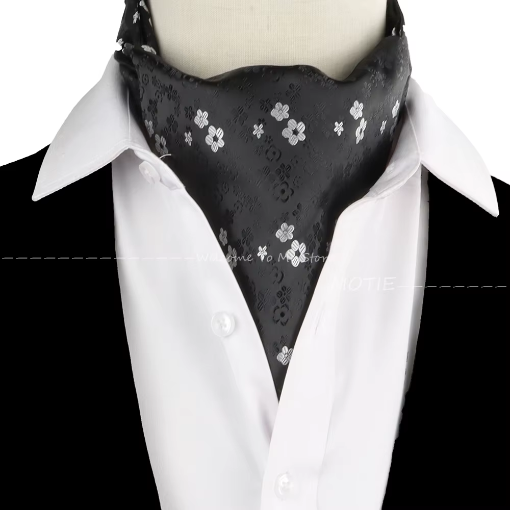 Offre spéciale hommes cravate écharpe Vintage Jacquard Paisley cajou britannique Gentleman luxe