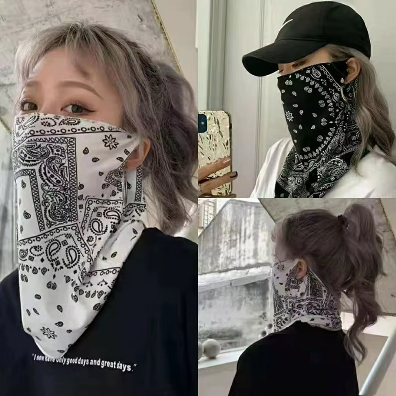 Écharpe de protection UV Hip Hop pour sports de plein air