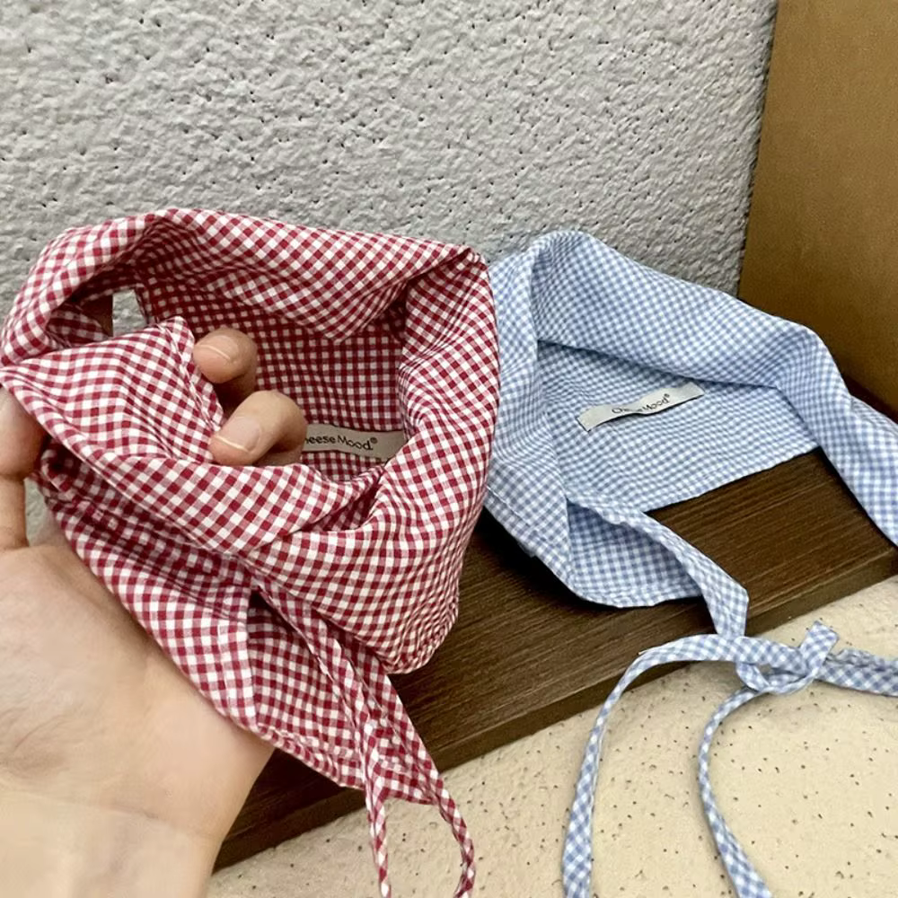 Turban rouge, foulard pour cheveux