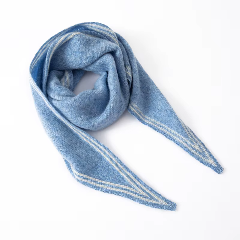 Écharpe triangulaire en cachemire 100% doux et confortable pour femmes
