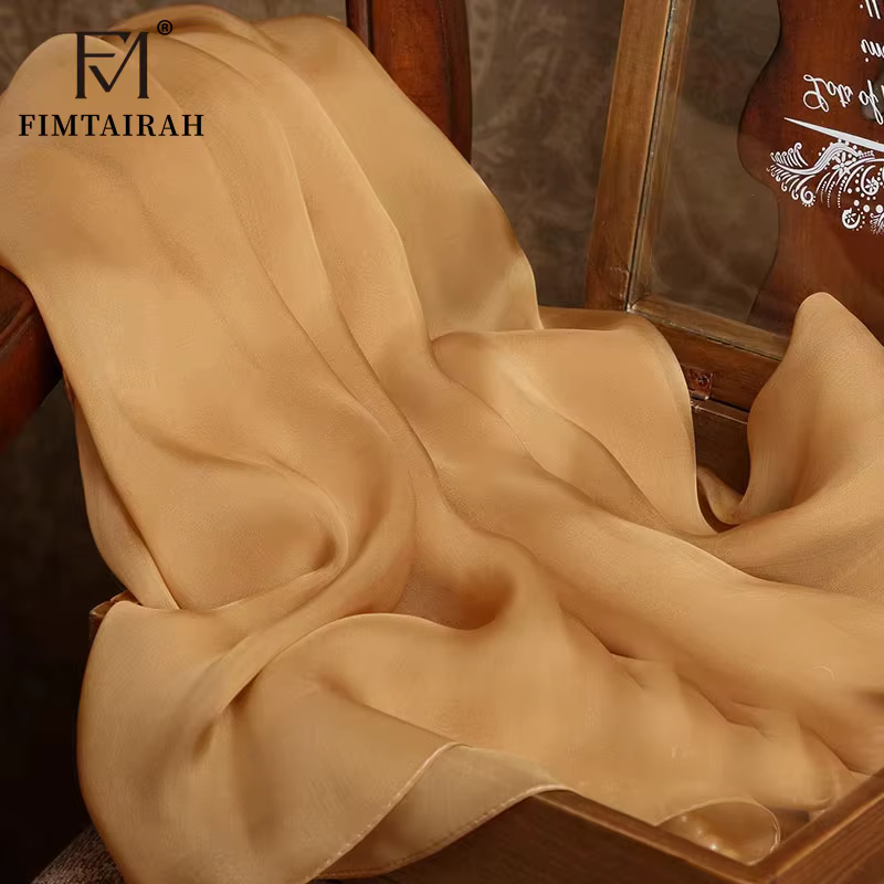 InjChiffon-Foulard pour Femme