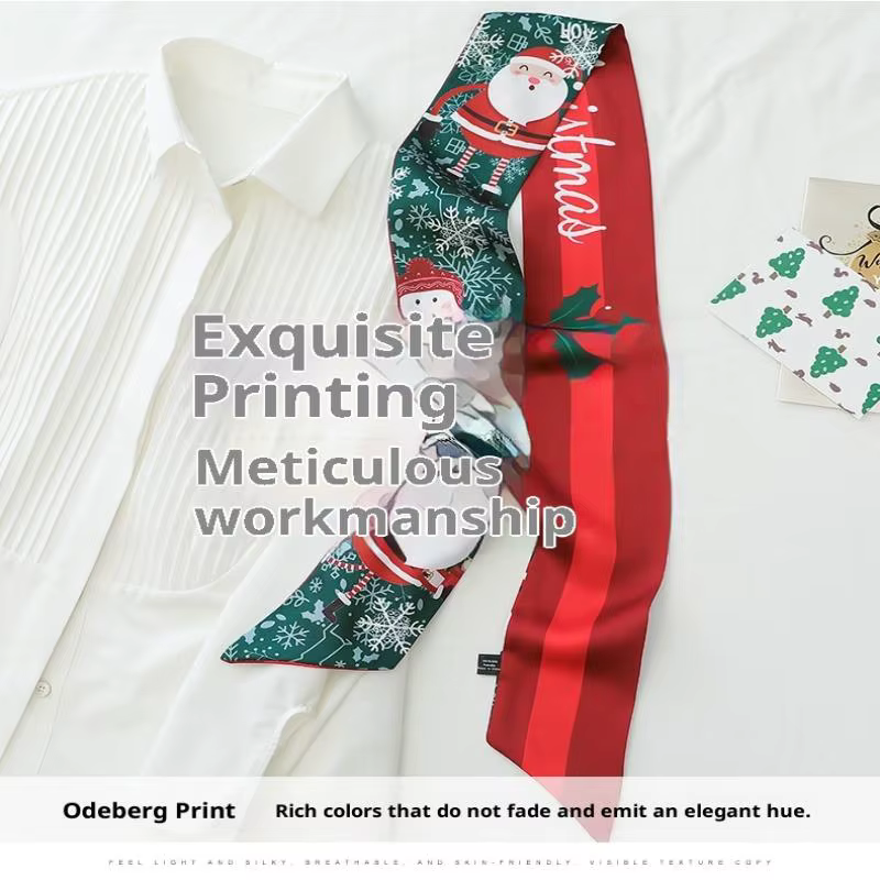 Écharpe polyvalente avec élément de noël