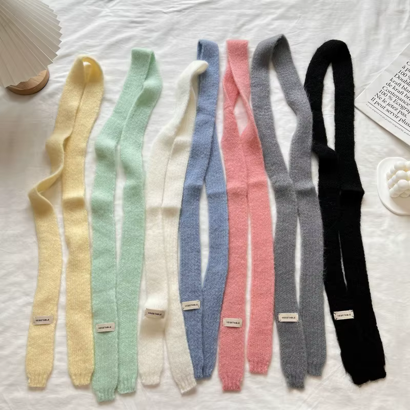 Écharpes tricotées de Style coréen