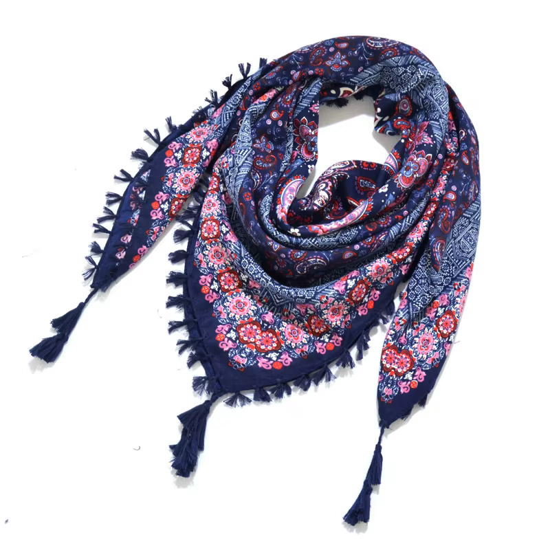 Écharpe ethnique de Style bohème pour femmes