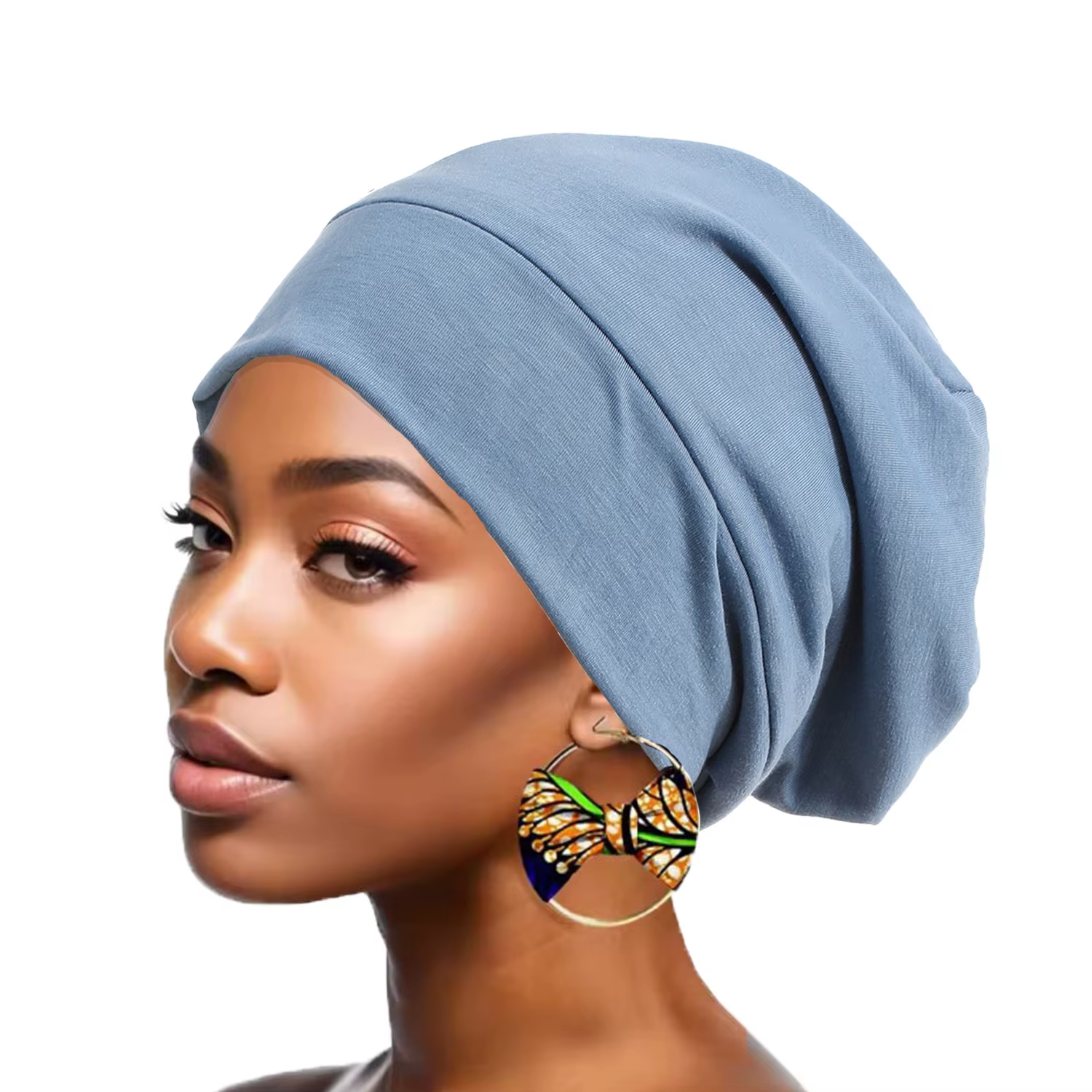 Femmes indiennes Turban Satin bonnet de couchage intérieur Hijab chapeau
