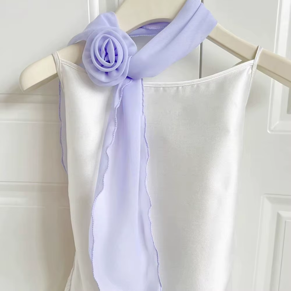 Écharpe de luxe en mousseline de soie
