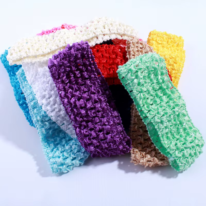 Bande élastique au crochet pour cheveux