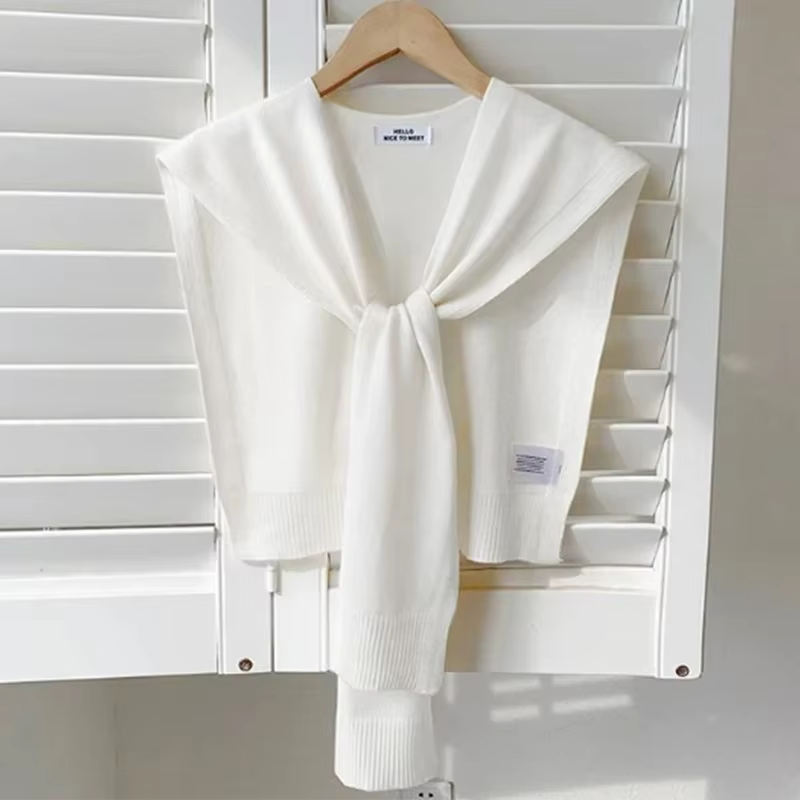Orean Petite écharpe châle tricotée pour femme - Design élégant à la mode | Idéal pour les vêtements extérieurs