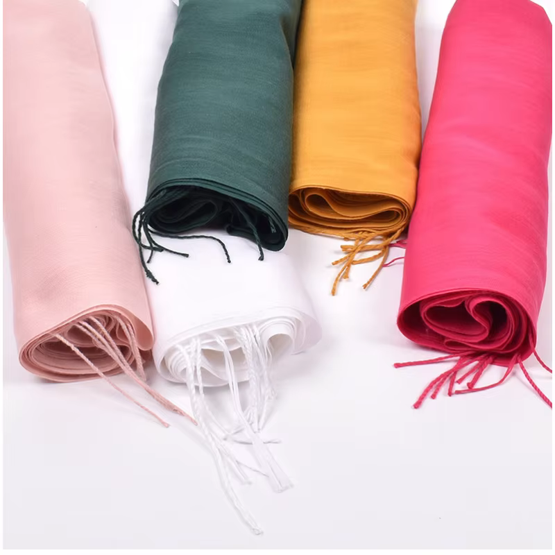 Mode cachemire Hijab écharpe pour femmes hiver solide châles et enveloppes automne Pashmina écharpes femme foulards pour dames 2022