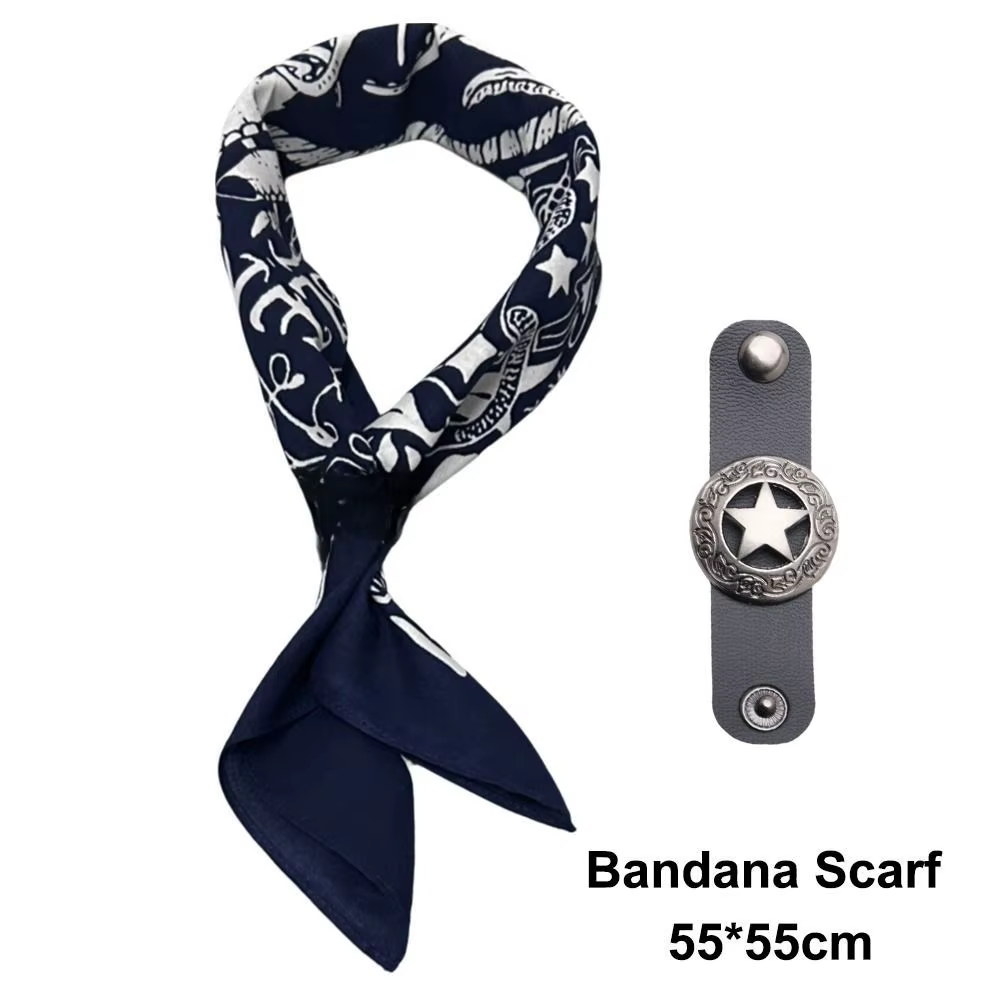 Écharpe Bandana surdimensionnée à la mode