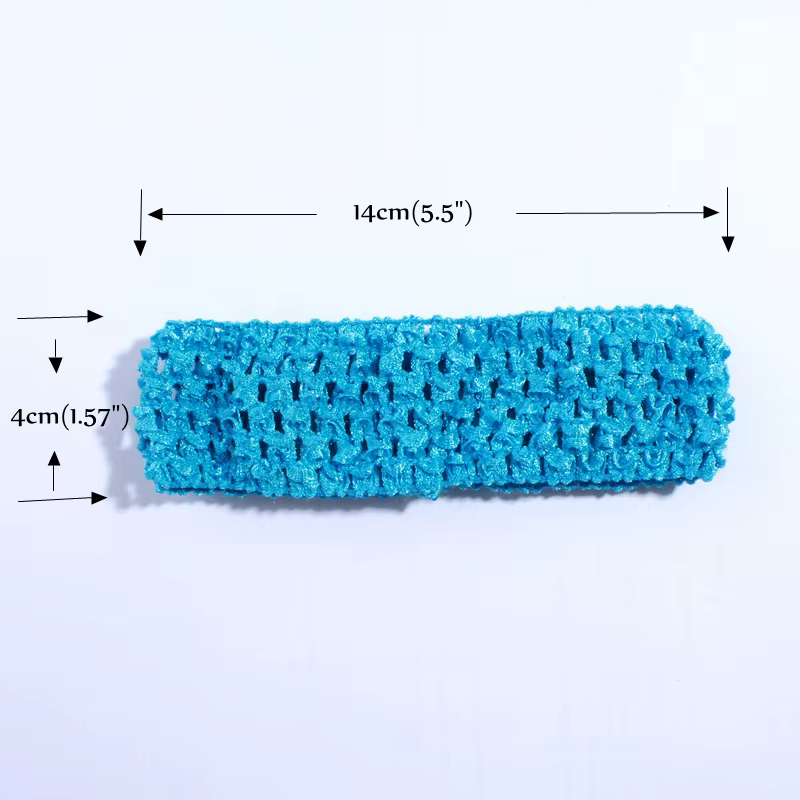 Bande élastique au crochet pour cheveux