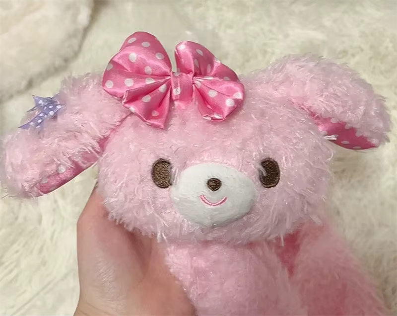 Écharpe en peluche Bonbonribbon Bunny pour femme