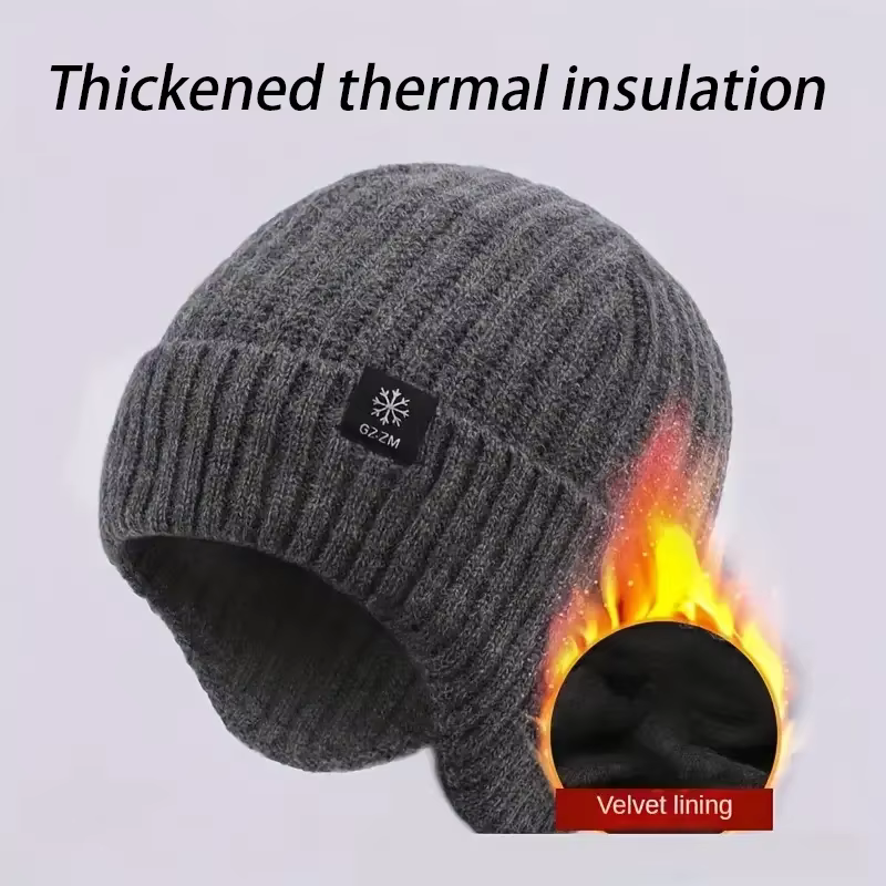 Chapeau + écharpe pour hommes