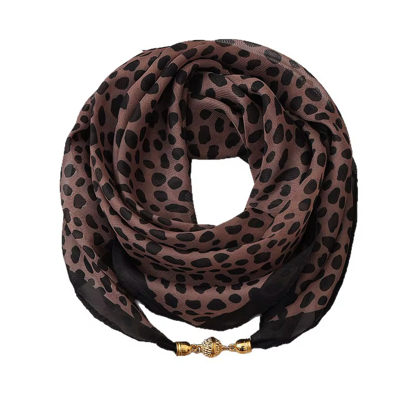 Écharpe à boucle magnétique pour femmes