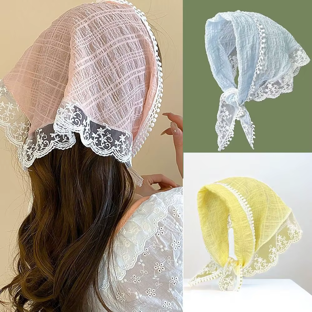 Foulard de voyage en dentelle douce pour la plage