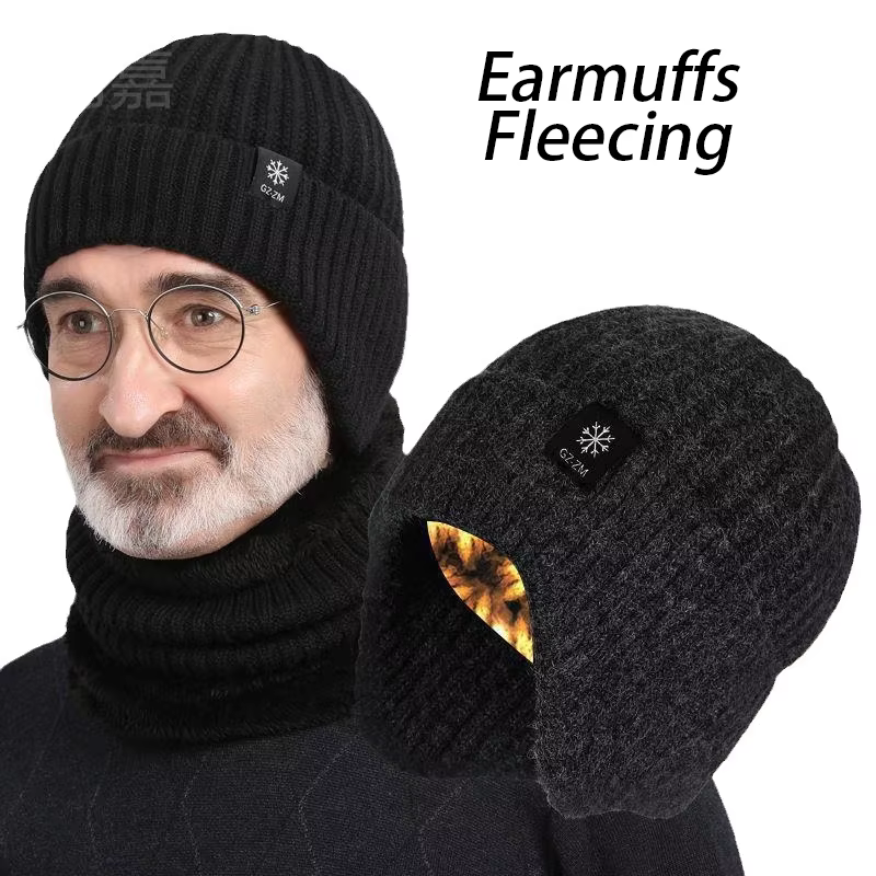 Chapeau + écharpe pour hommes