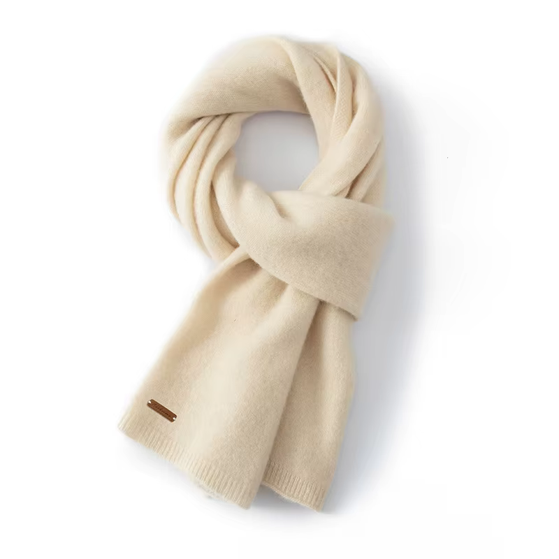 Femmes 100% pur cachemire écharpe hiver chaud doux confortable tricot longue enveloppement mode décontracté cou plus