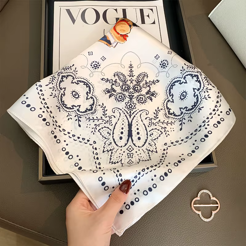 Écharpe 100% soie de mûrier pour femme