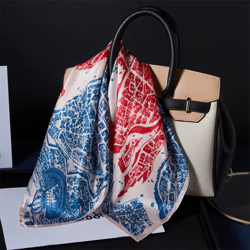 Foulard 100% Soie de Mûrier pour Femme